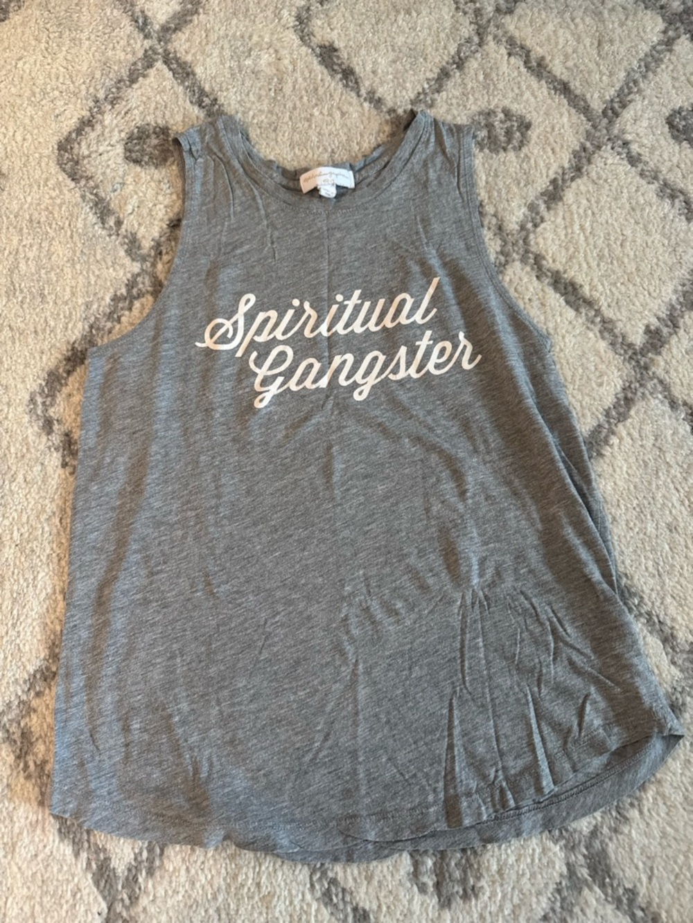 Spiritual gangster tank top size m